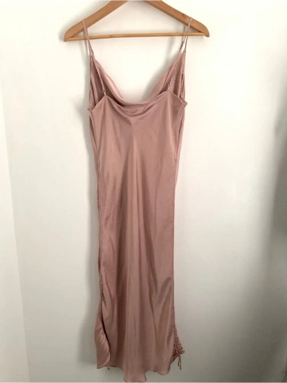 Aritzia Wilfred ONLY Ruched Slip Dress - Picture 8 of 13